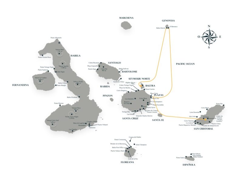 Crucero itinerario A